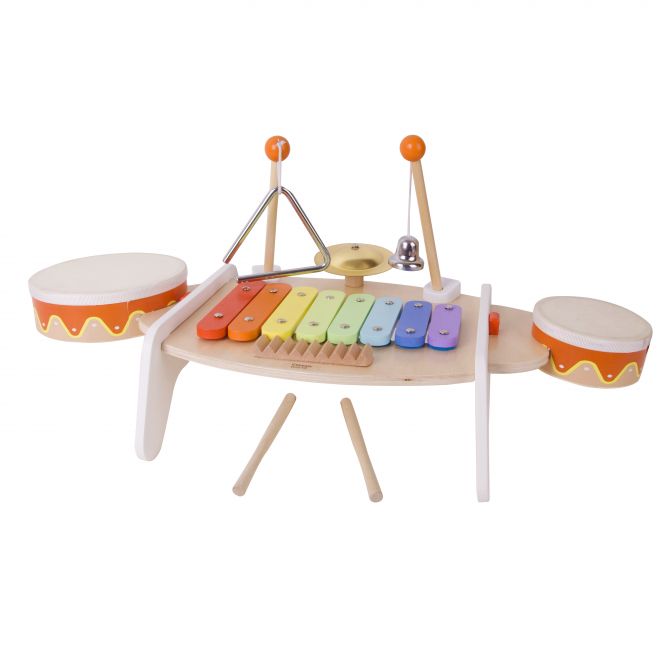 Personalised Musical Xylophone Drum Set | Babba box.