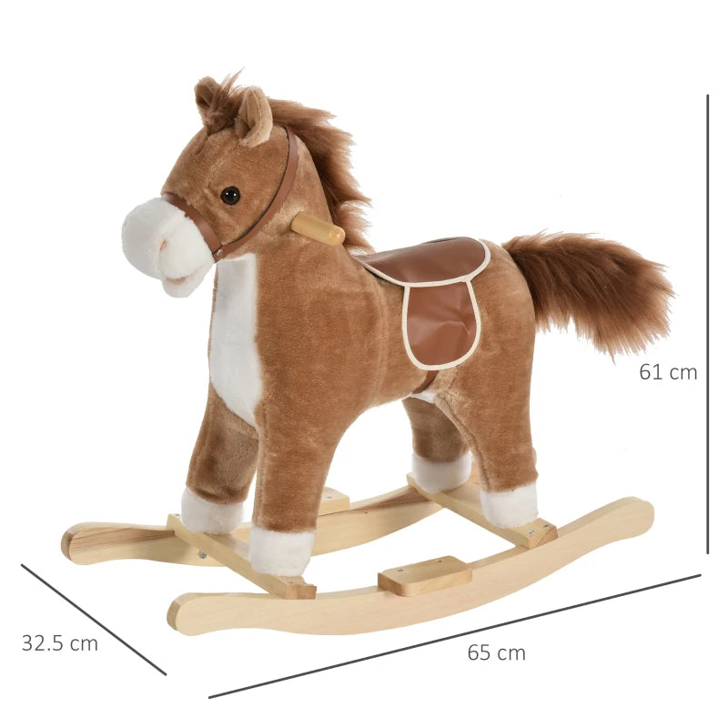 Rocking Horse With Saddle